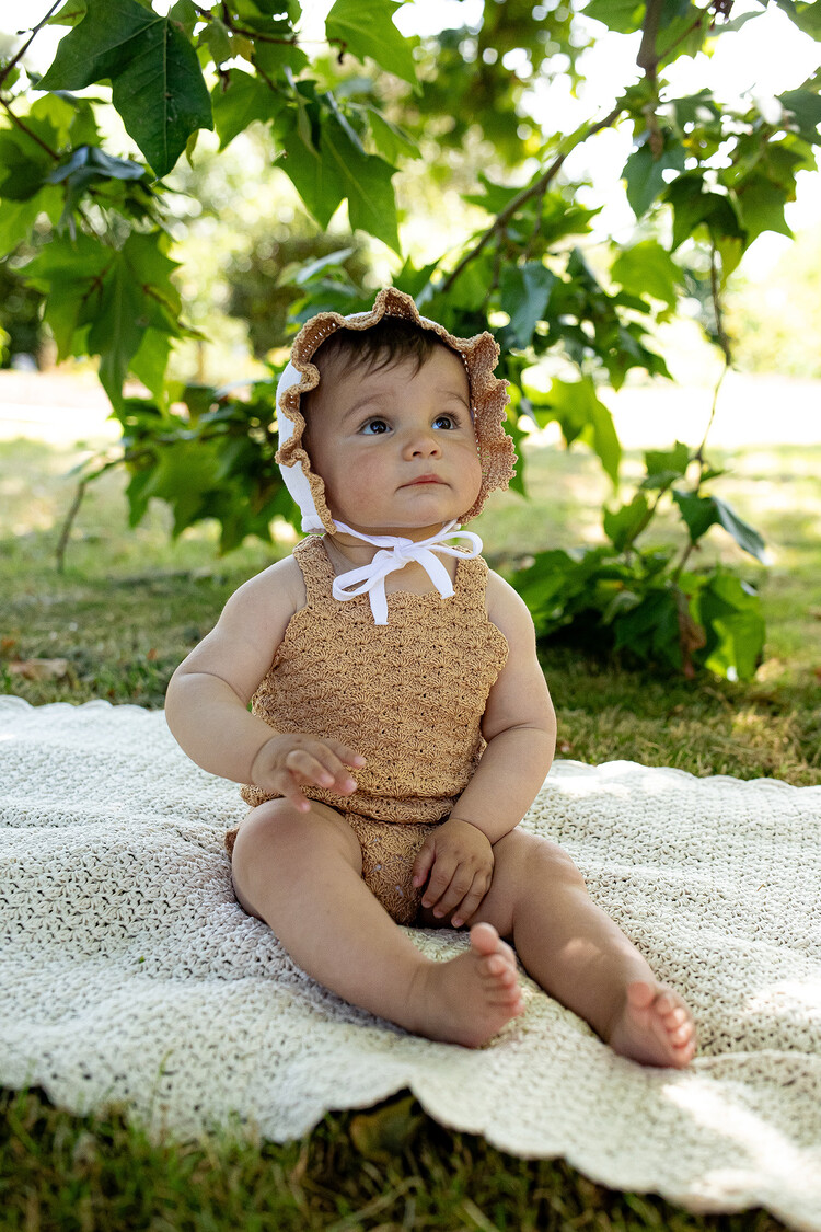 Yaarn Romper Lou - Beige