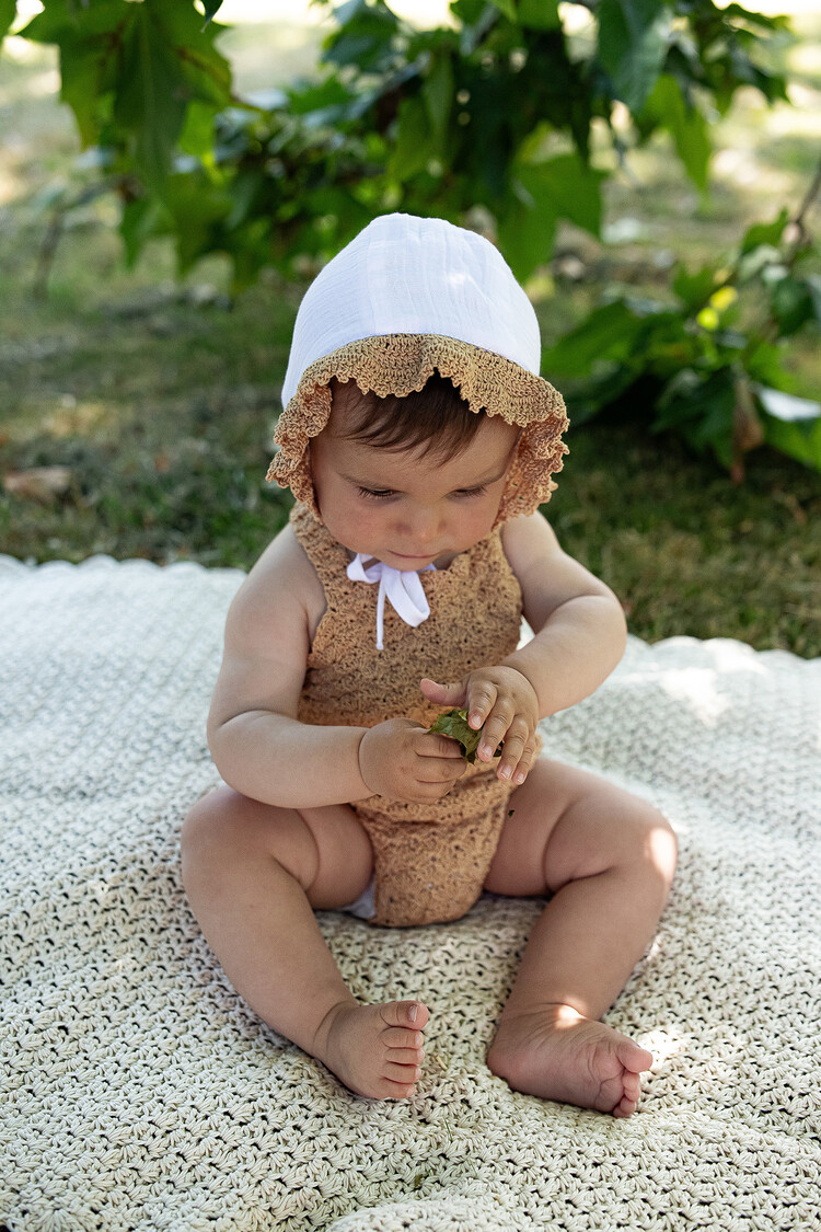 Yaarn Romper Lou - Beige