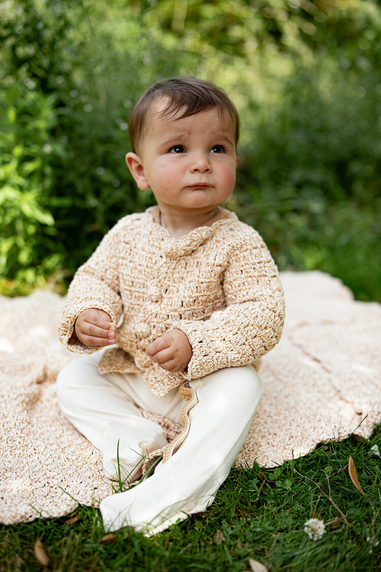 Yaarn Cardigan Harlow - Beige Melange