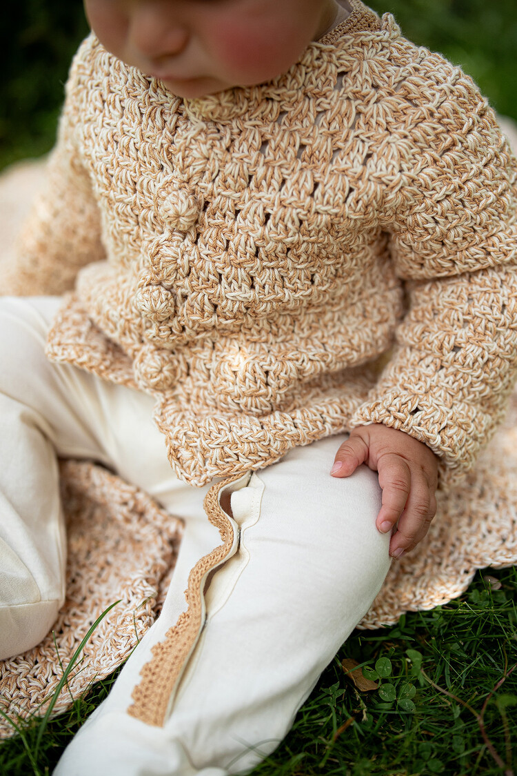 Yaarn Cardigan Harlow - Beige Melange