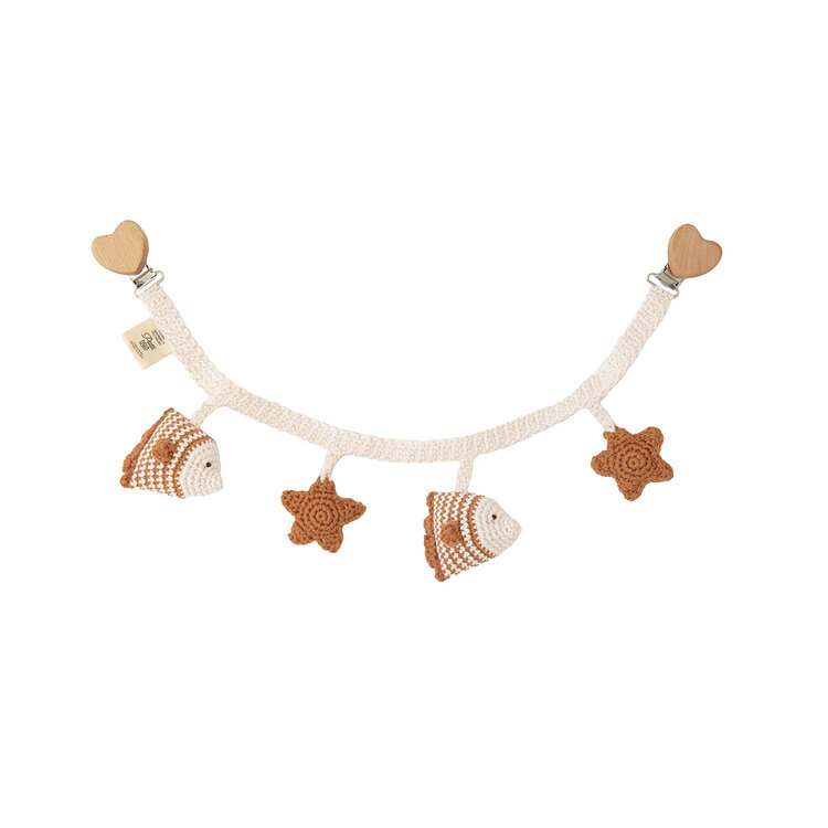 Patti Oslo Maki The Fish Pram Chain - Rust With Bell