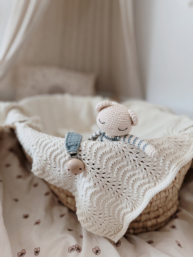 Patti Oslo Teddy - Cream/Blue