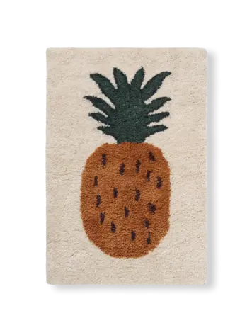 Ferm Living Fruiticana Tufted Pineapple Rug
