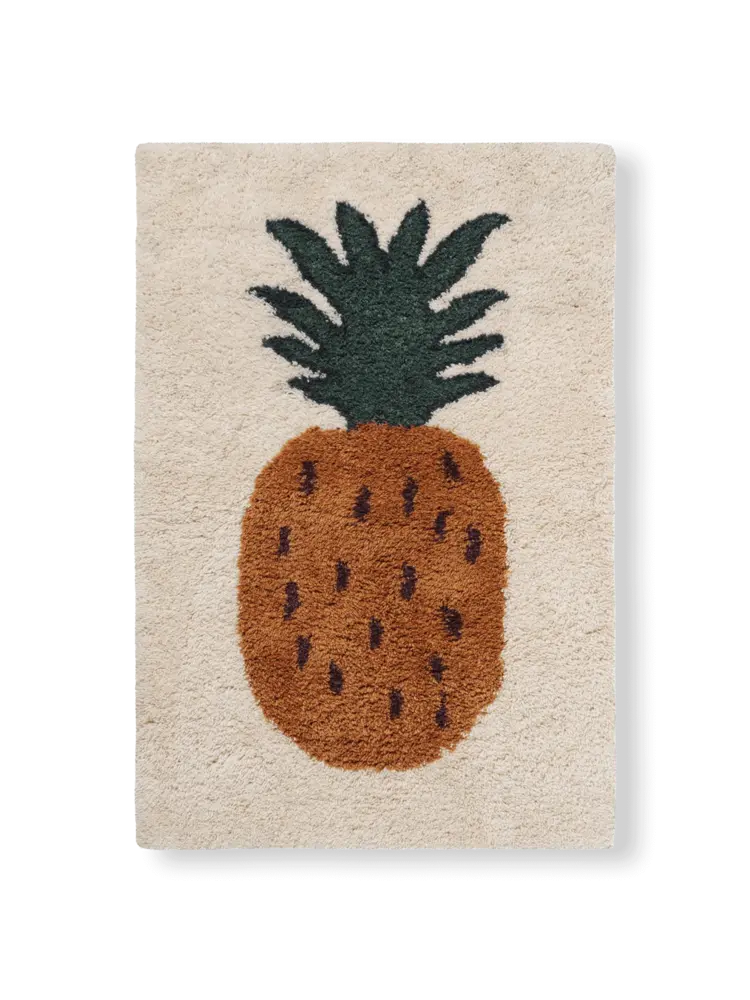 Ferm Living Fruiticana Tufted Ananas Tapijt