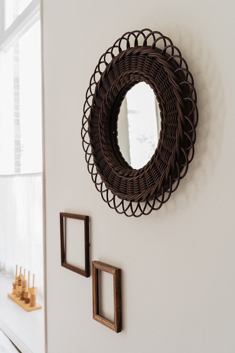 Mirror Robine - Dark Brown