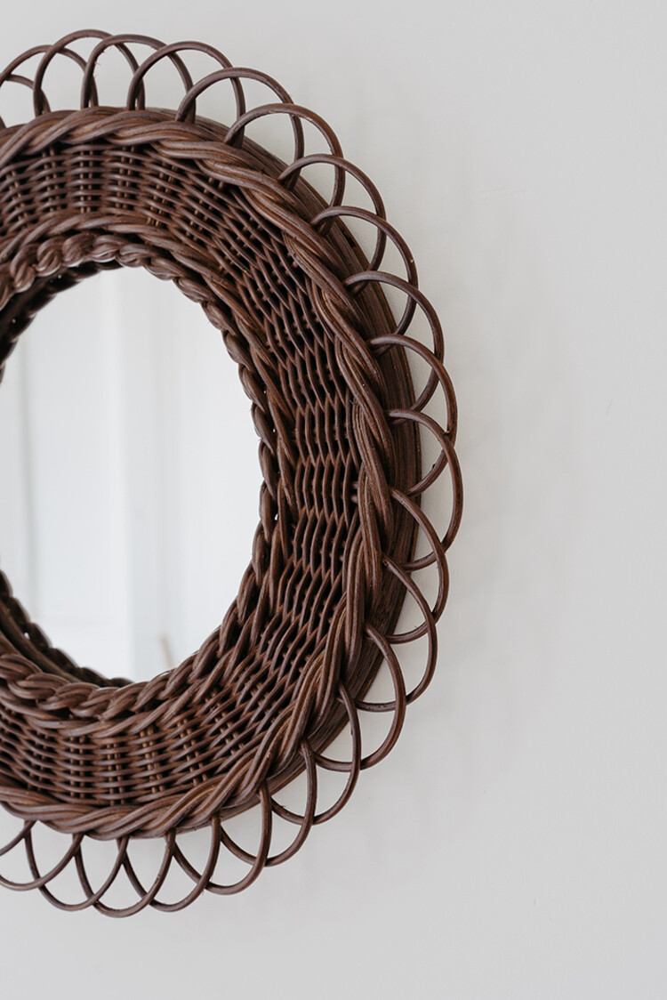 Mirror Robine - Dark Brown