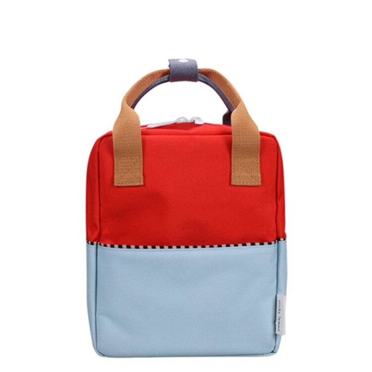 Sticky Lemon Backpack Small - Red Hat/Zissou Blue