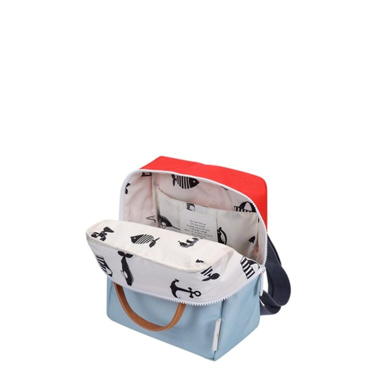 Sticky Lemon Rugzak Small - Red Hat/Zissou Blue