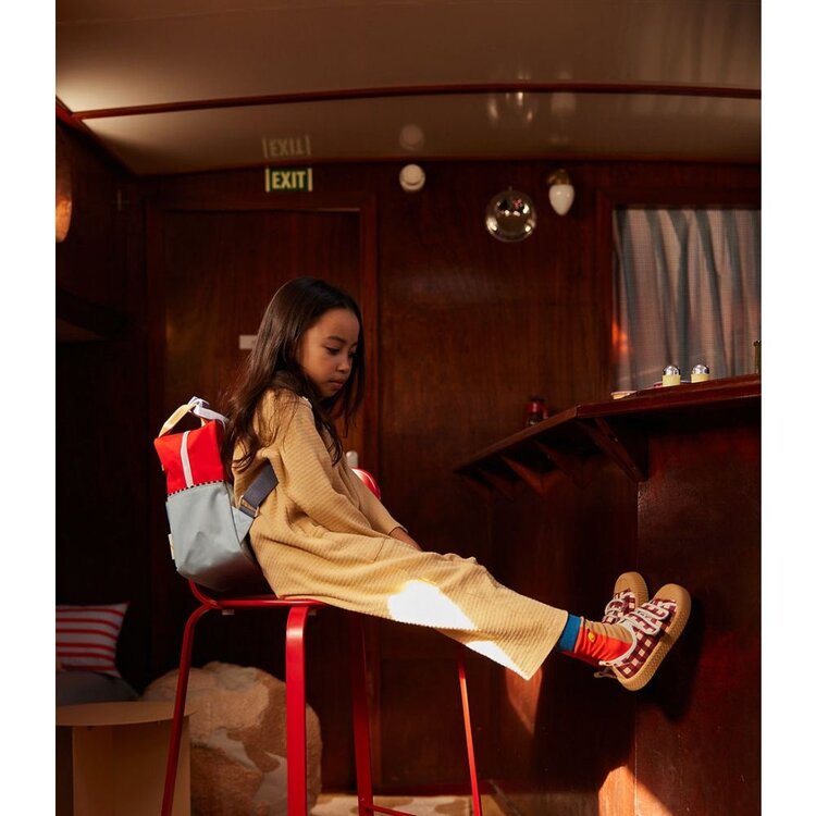 Sticky Lemon Rugzak Small - Red Hat/Zissou Blue