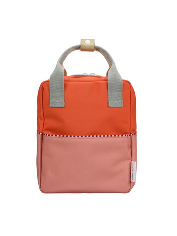 Sticky Lemon Backpack Small - Lifebuoy Orange/Coral Pink