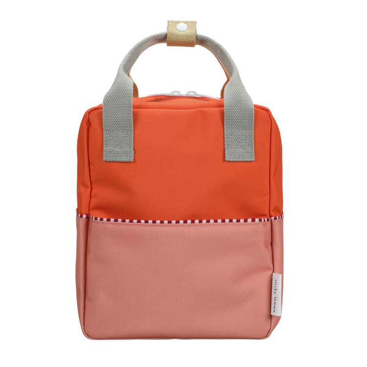 Sticky Lemon Backpack Small - Lifebuoy Orange/Coral Pink