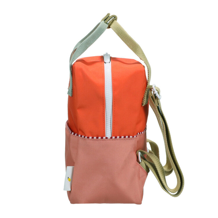 Sticky Lemon Backpack Small - Lifebuoy Orange/Coral Pink