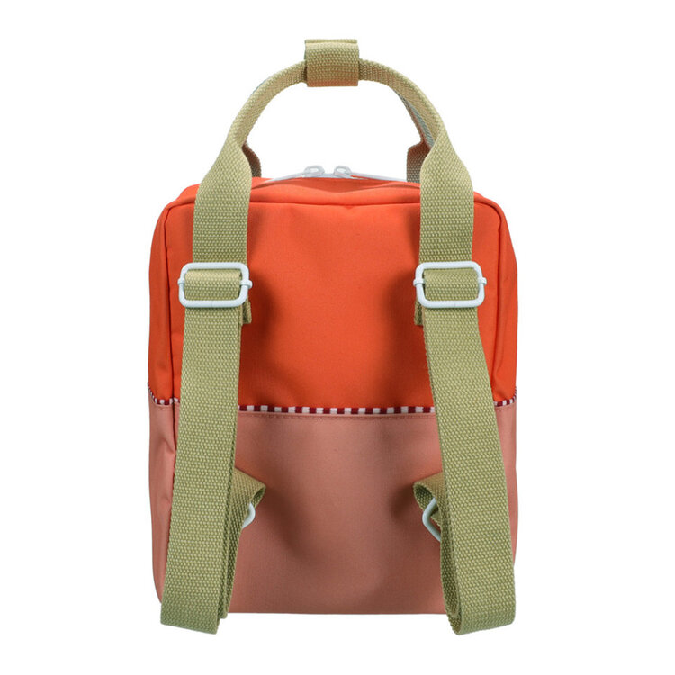 Sticky Lemon Backpack Small - Lifebuoy Orange/Coral Pink