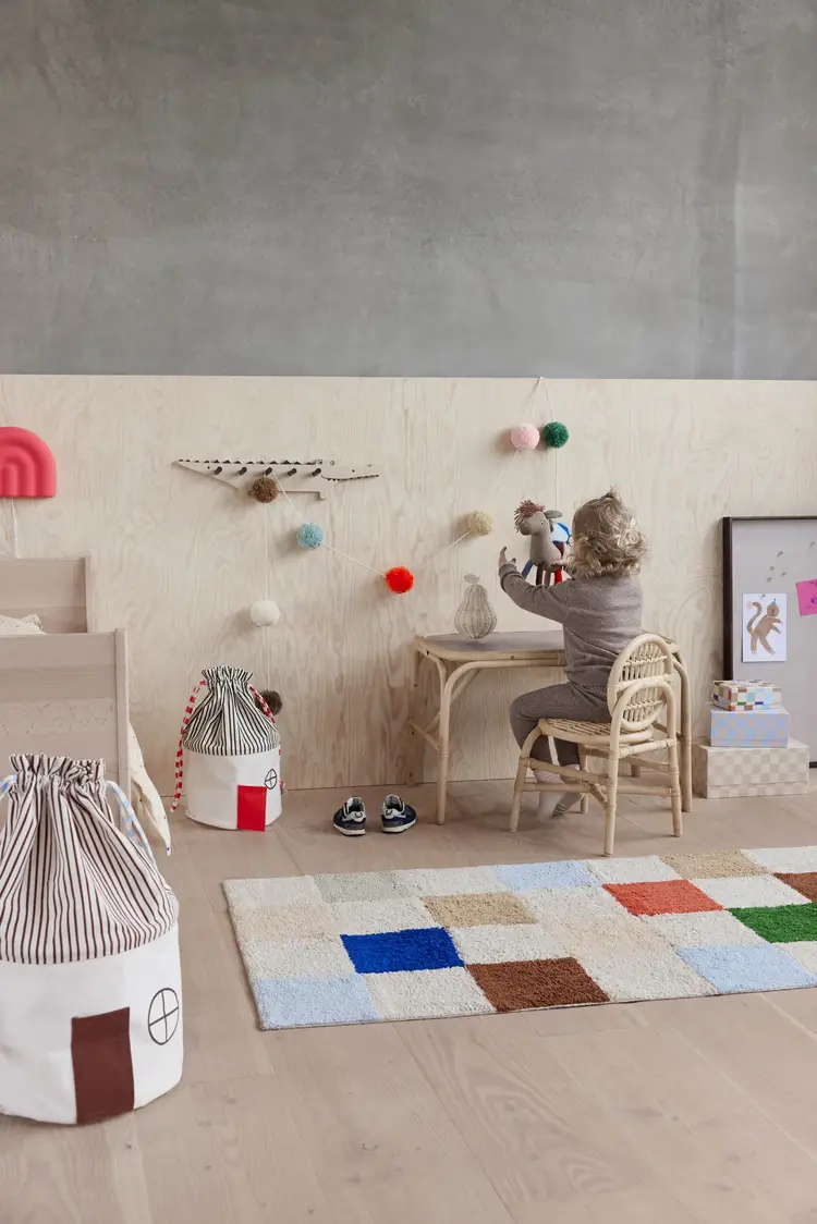 OYOY MINI Nature Peer Nachtlamp - Rotan