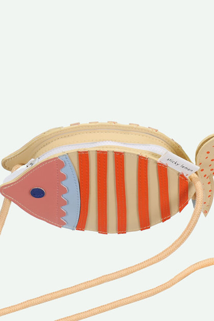 Sticky Lemon Wallet Bag - Fish