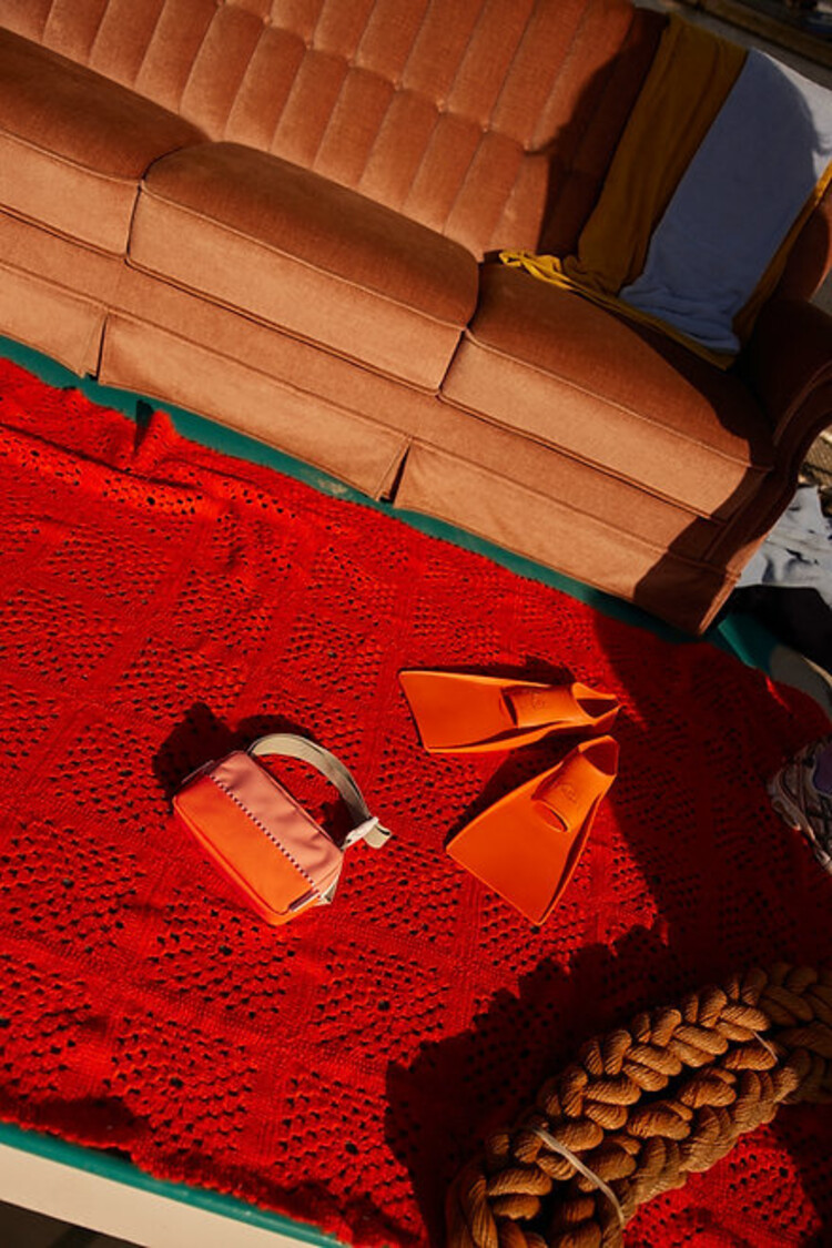 Sticky Lemon Heuptasje - Coral Pink/Lifebuoy Orange