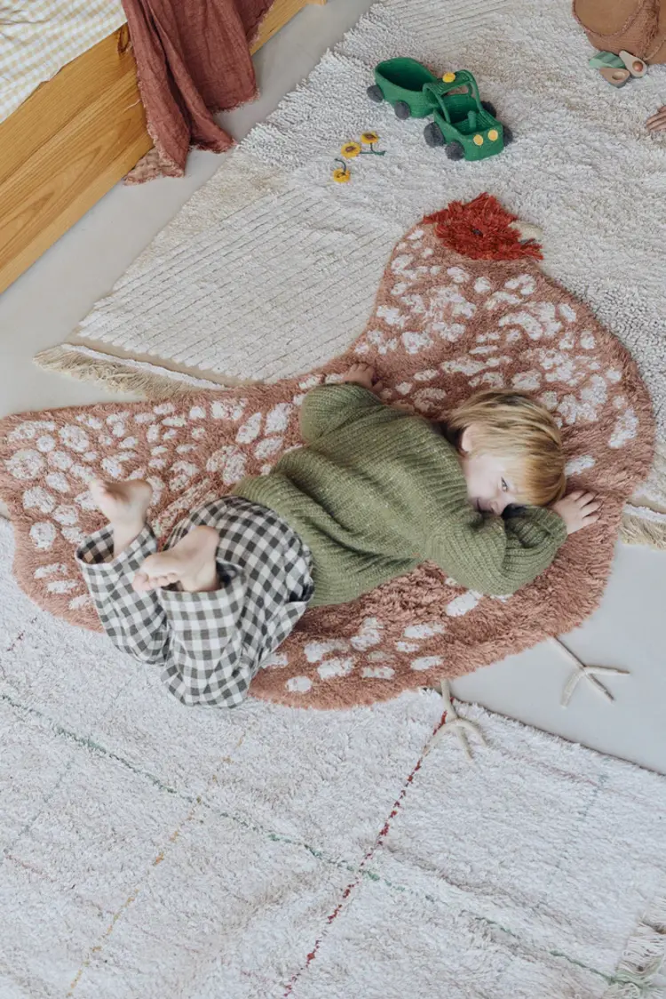 Lorena Canals Wasbaar Tapijt - Chicken