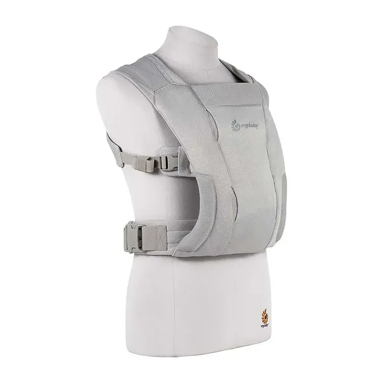 Ergobaby Embrace Soft Air Mesh Draagzak - Soft Grey