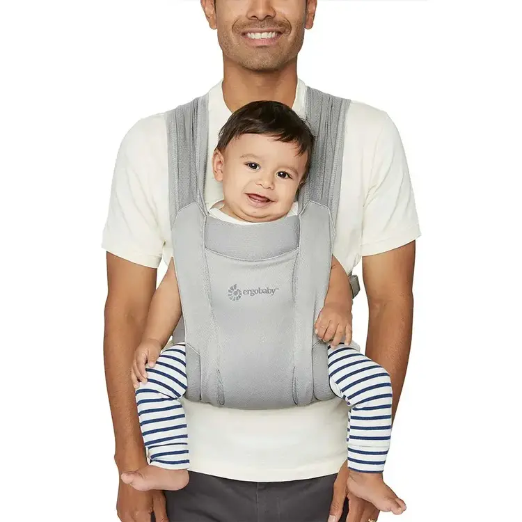 Ergobaby Embrace Soft Air Mesh Baby Carrier - Soft Grey
