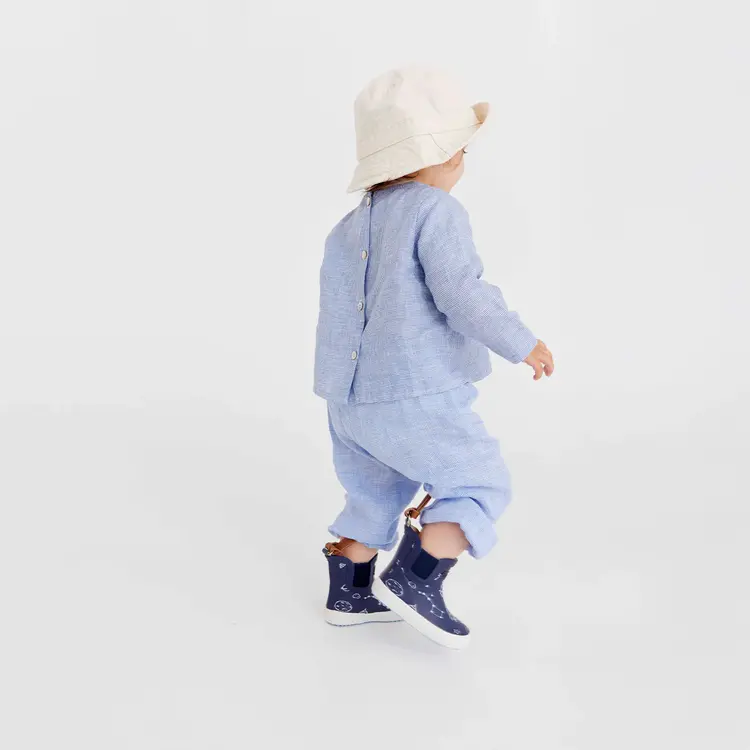Bisgaard Baby Rubber Boot - To The Moon