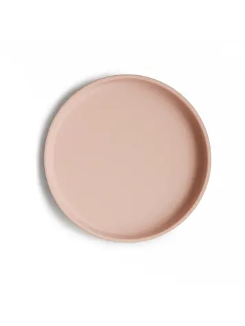 Mushie Silicone Plate - Blush
