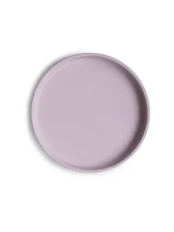 Mushie Siliconen Bord - Soft Lilac