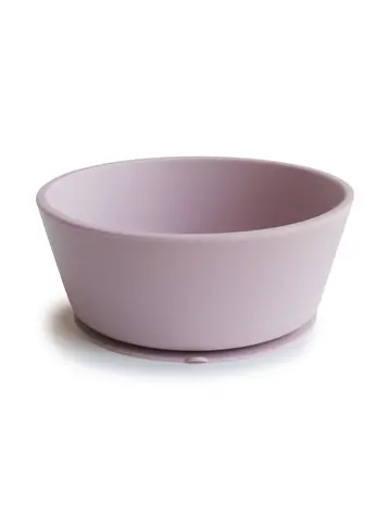 Mushie Siliconen Kom - Soft Lilac
