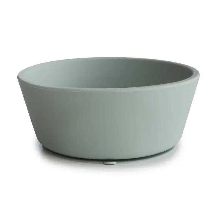 Mushie Silicone bowl - Cambridge Blue