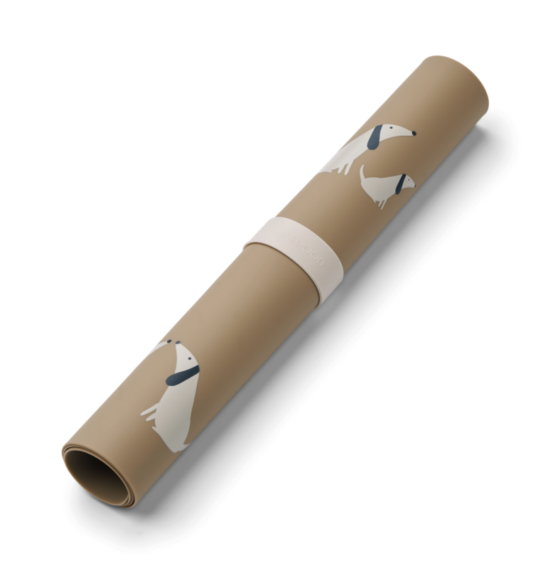 Liewood Jude Placemat - Dog/Oat mix