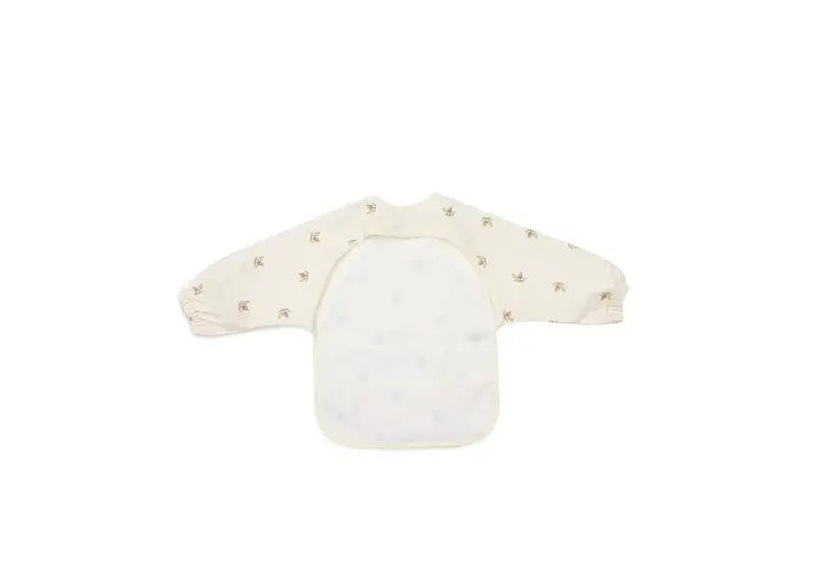 Jollein Bib Waterproof With Sleeves - Rosehip