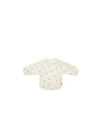 Jollein Bib Waterproof With Sleeves - Rosehip