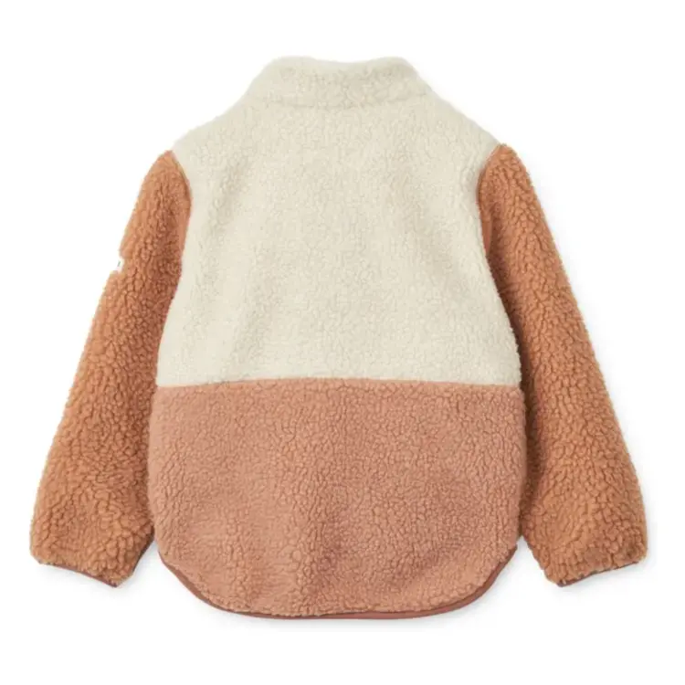 Liewood Nolan Pile Jacket - Tuscany Rose Multi Mix