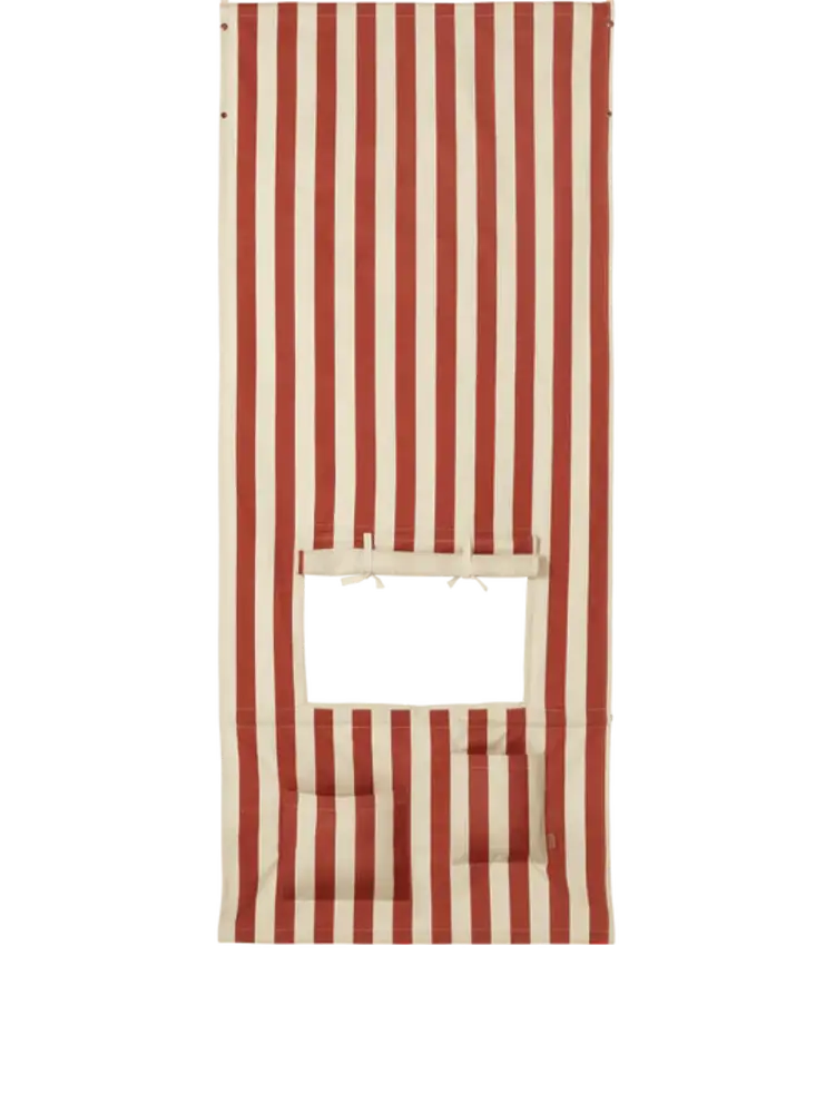 Ferm Living Kids Kiosk Dark Brick/Off-white