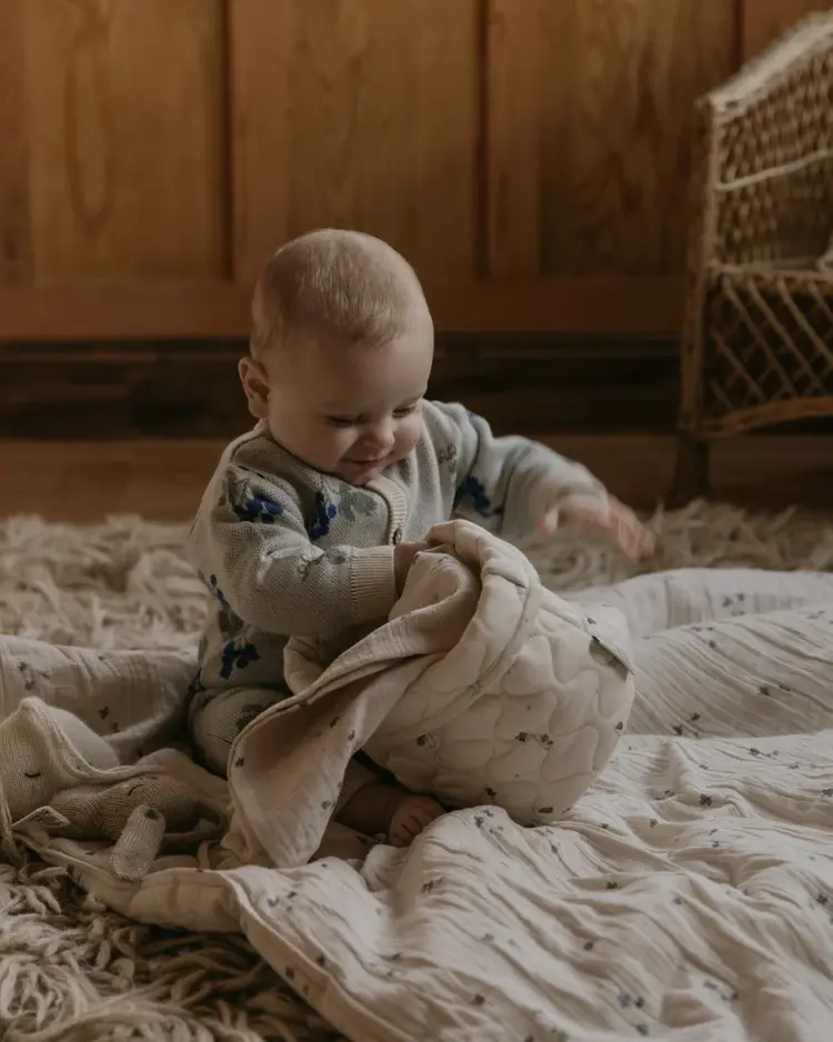 Garbo&friends Satin Quilted Mand - Viola