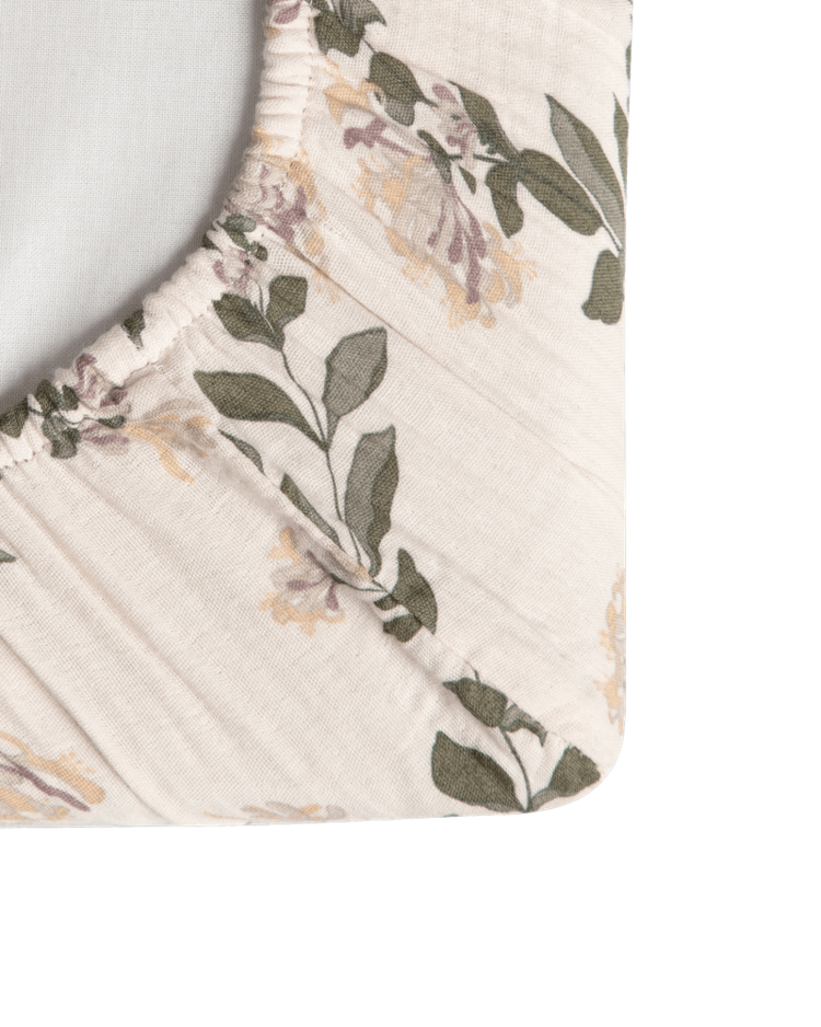 Garbo&friends Muslin Changing Mat Cover - Honeysuckle