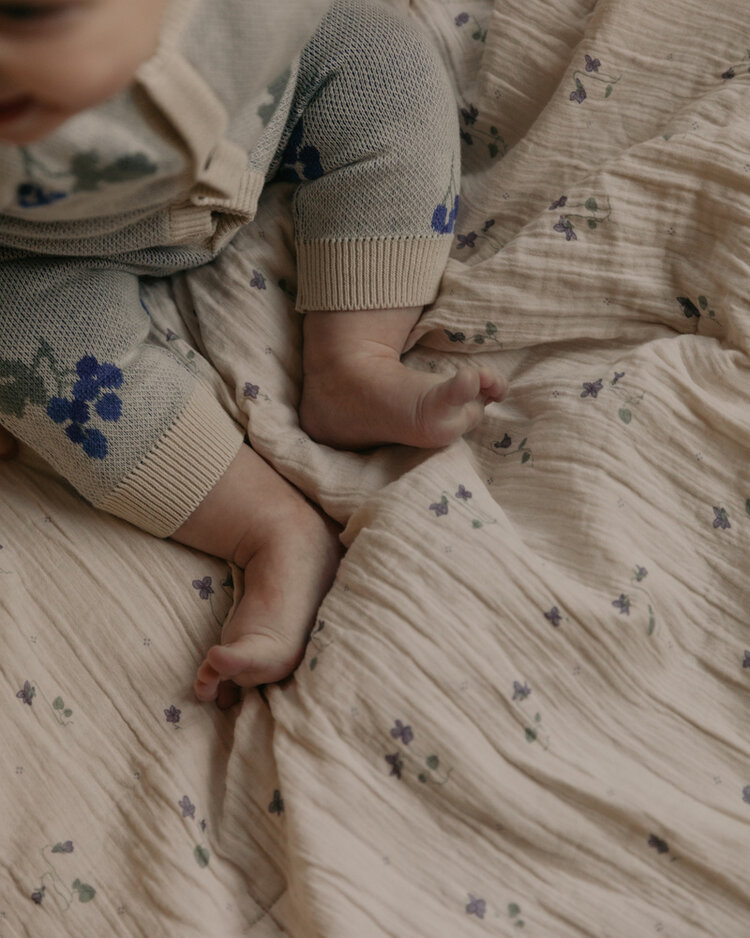 Garbo&friends Muslin Filled Blanket - Viola