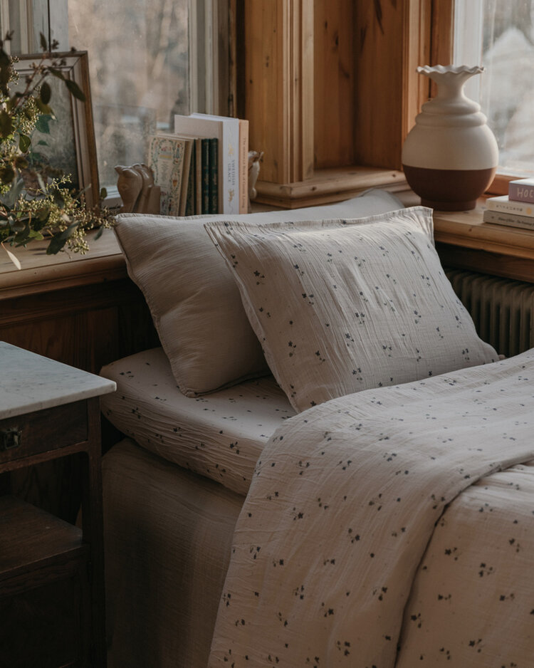 Garbo&friends Muslin Bed Set Viola - 1 Persoon