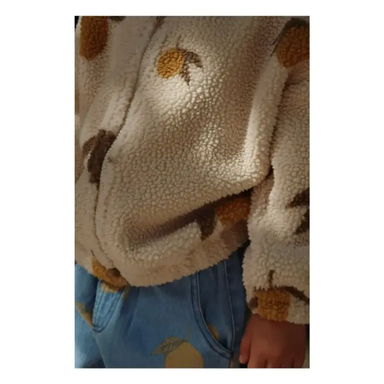 Konges Sløjd Jody Teddy Jacket - Mon Grand Citron