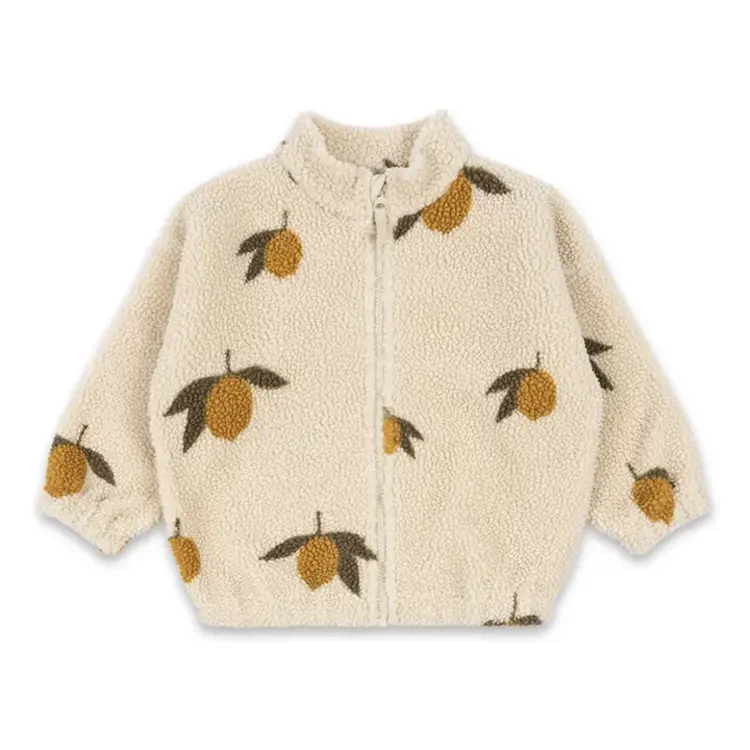 Konges Sløjd Jody Teddy Jacket - Mon Grand Citron