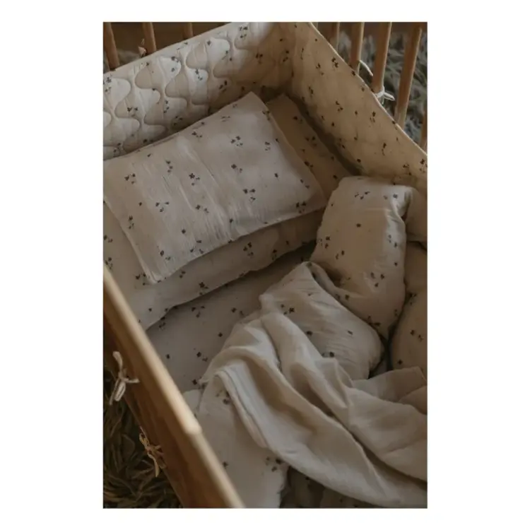 Garbo&friends Muslin Fitted Sheet Junior - Viola