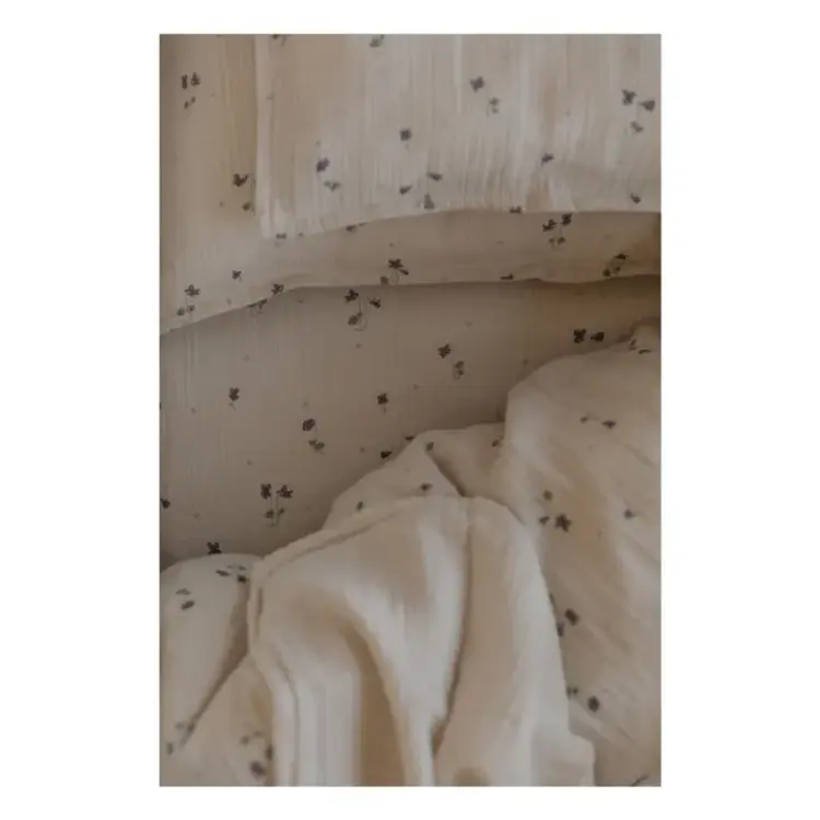 Garbo&friends Muslin Fitted Sheet Junior - Viola