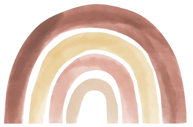 Studio Loco Wallsticker - Rainbow