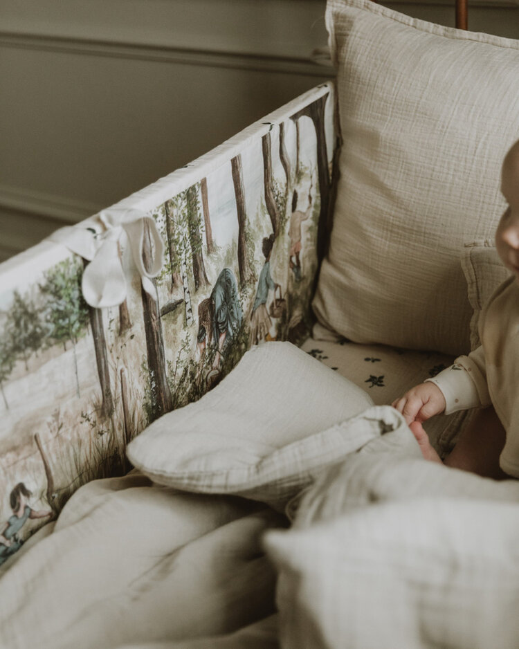 Garbo&friends Muslin Bed Set Junior - Eggshell