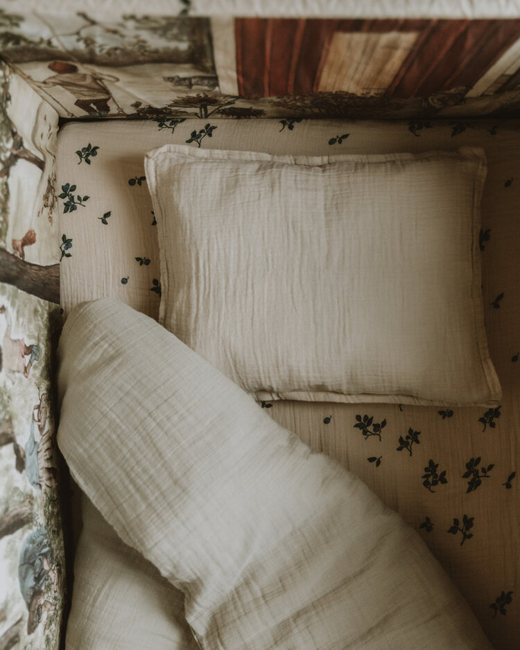 Garbo&friends Muslin Bed Set Junior - Eggshell