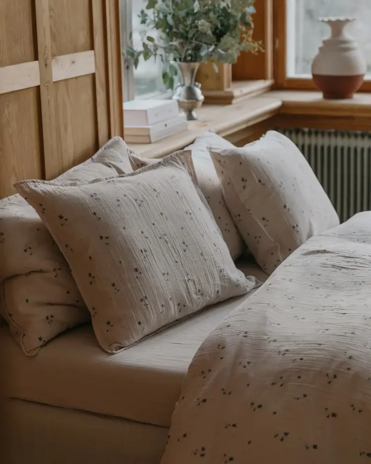 Garbo&friends Muslin Pillowcase - Viola