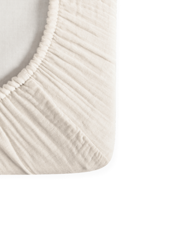 Garbo&friends Muslin Changing Mat Cover - Eggshell