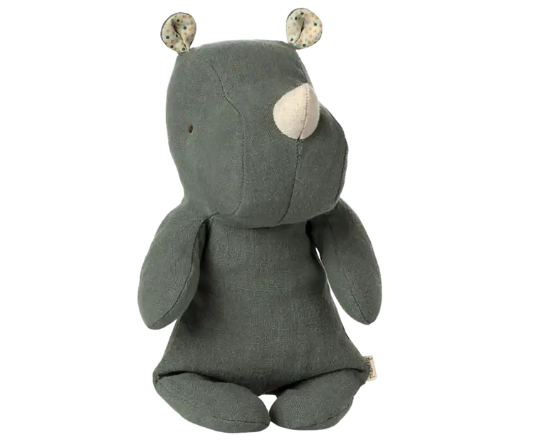 Maileg Safari Friends, Small Rhino - Pine