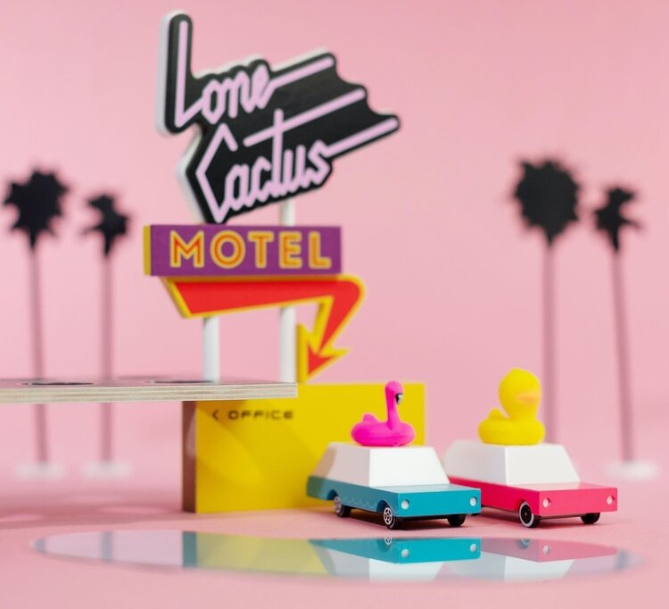 Candylab Candycar - Flamingo Wagon