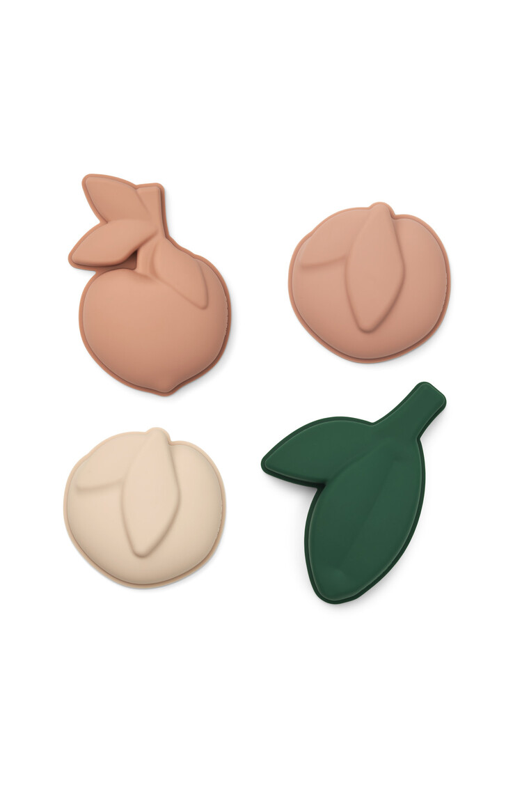 Liewood Gill Sand Moulds 4-pack - Peach