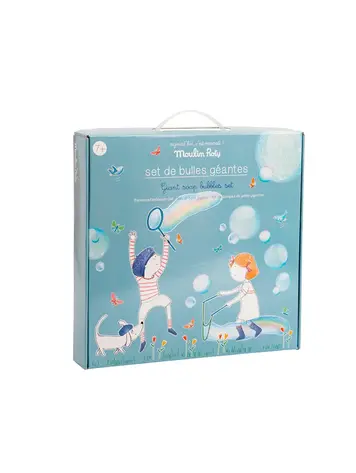Moulin Roty Giant Soap Bubbles Set - Aujourd'hui C'est Mercredi
